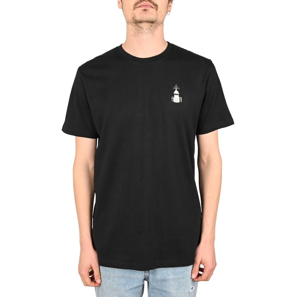 Hurley Nazare Lithse S/S T-Shirt - Black