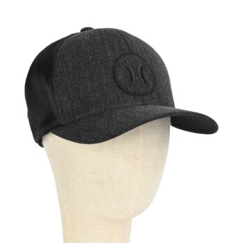 Hurley Oceanside Mesh Back Flex Fit Cap - Black