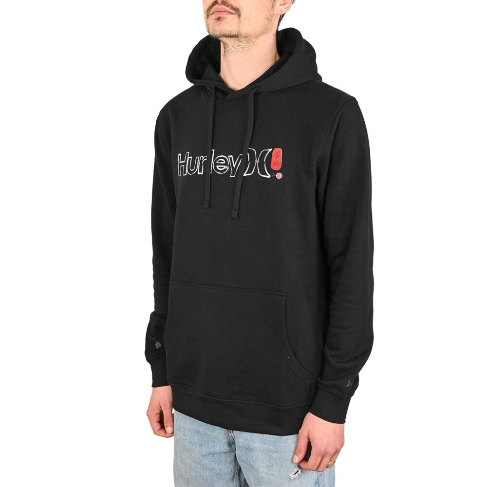 Hurley Samukai O&O Pullover Hoodie - Black