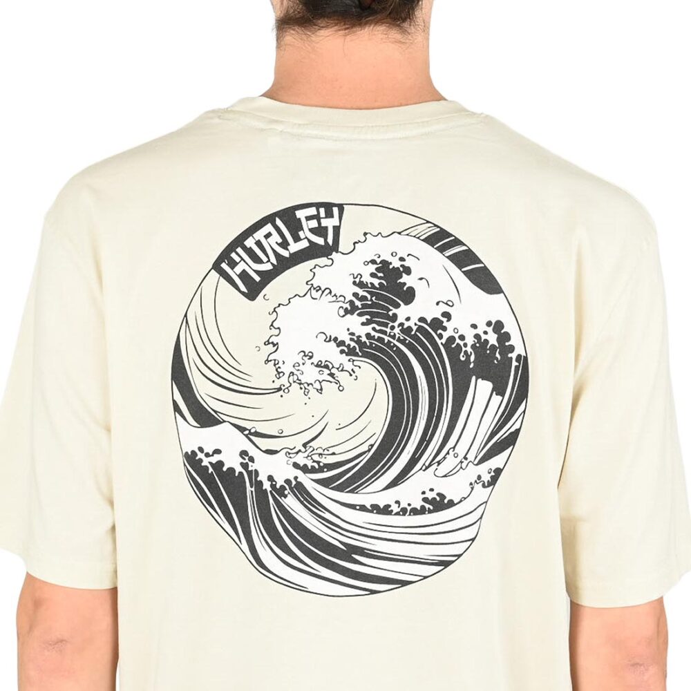 Hurley Tattoo S/S T-Shirt - Off White