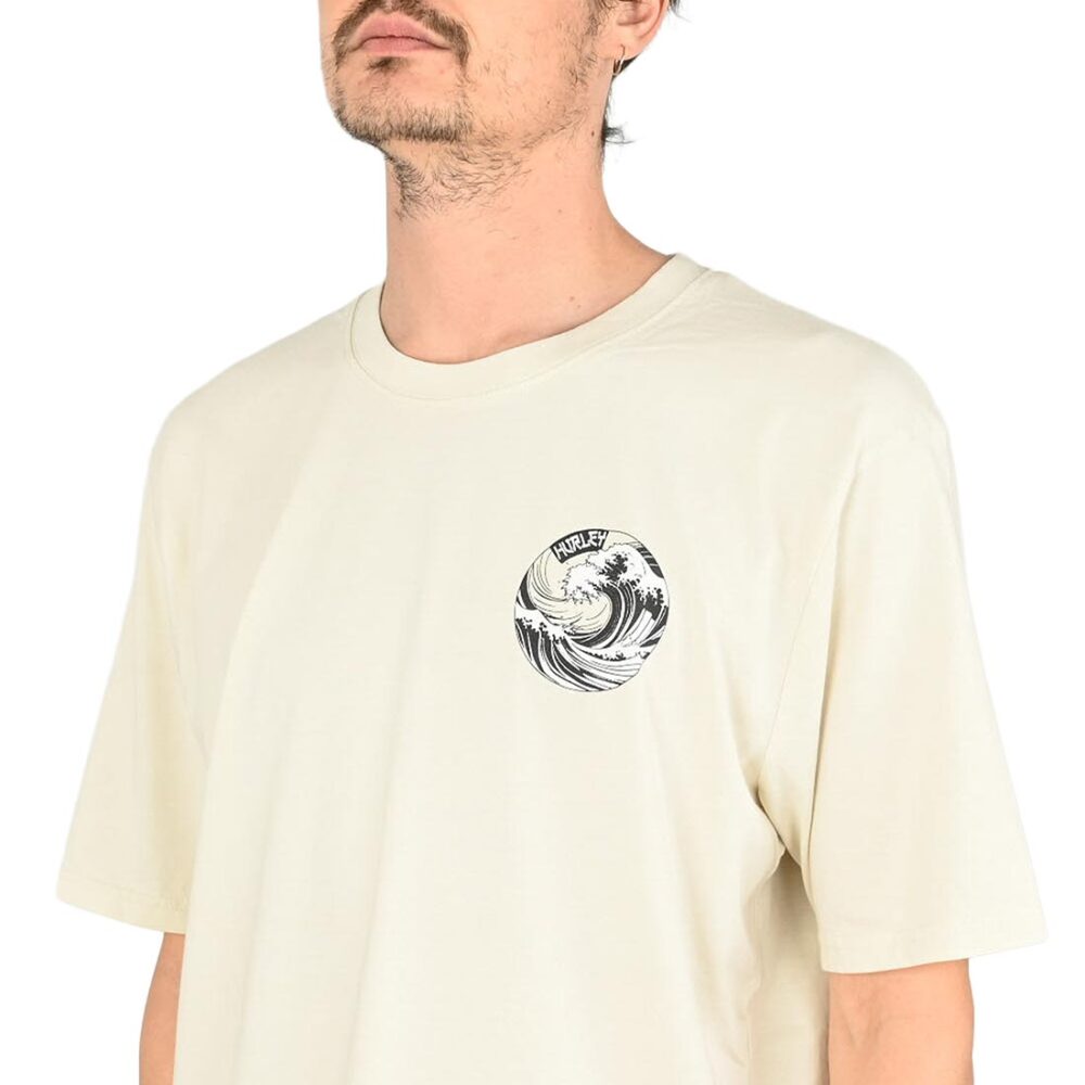 Hurley Tattoo S/S T-Shirt - Off White