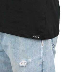 Hurley Throwback Fill S/S T-Shirt - Black
