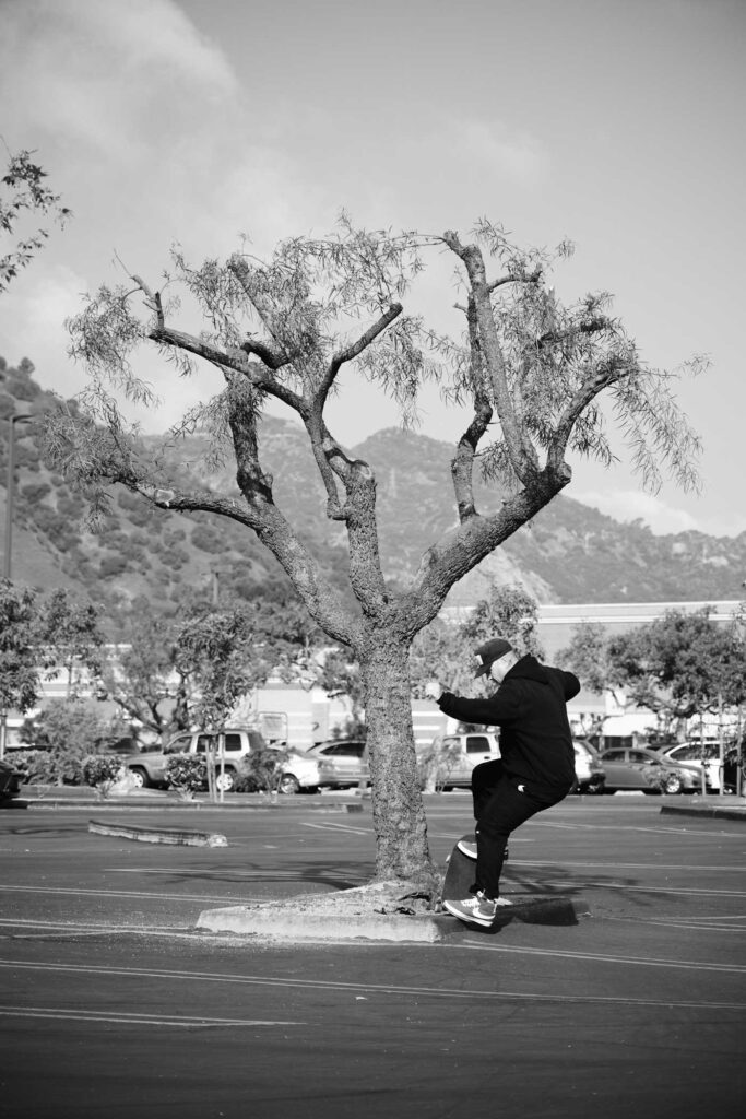 Ira Ingram skateboarding