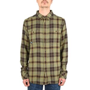 Kavu Big Joe L/S Shirt - Green Ravine