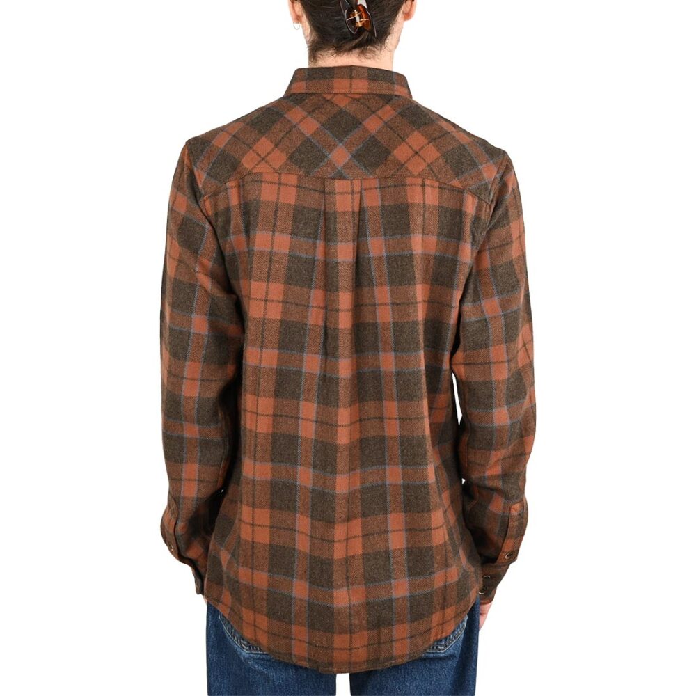 Kavu Big Joe L/S Shirt - Mahogany Brown