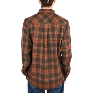Kavu Big Joe L/S Shirt - Mahogany Brown