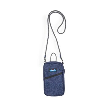 Kavu Essential Case Sling Bag - Navy Topo