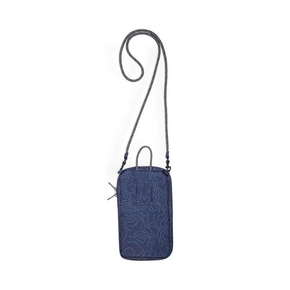 Kavu Essential Case Crossbody Bag - Navy Topo