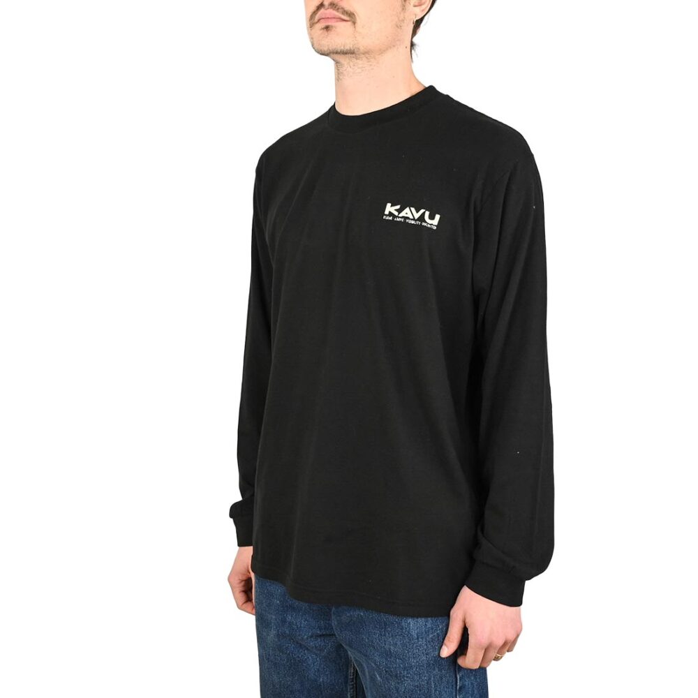 Kavu Etch Art L/S T-Shirt - Black