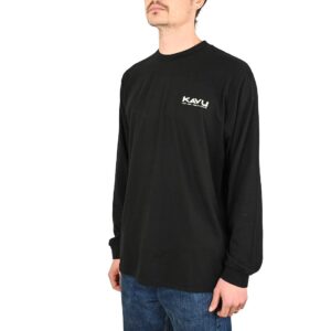 Kavu Etch Art L/S T-Shirt - Black