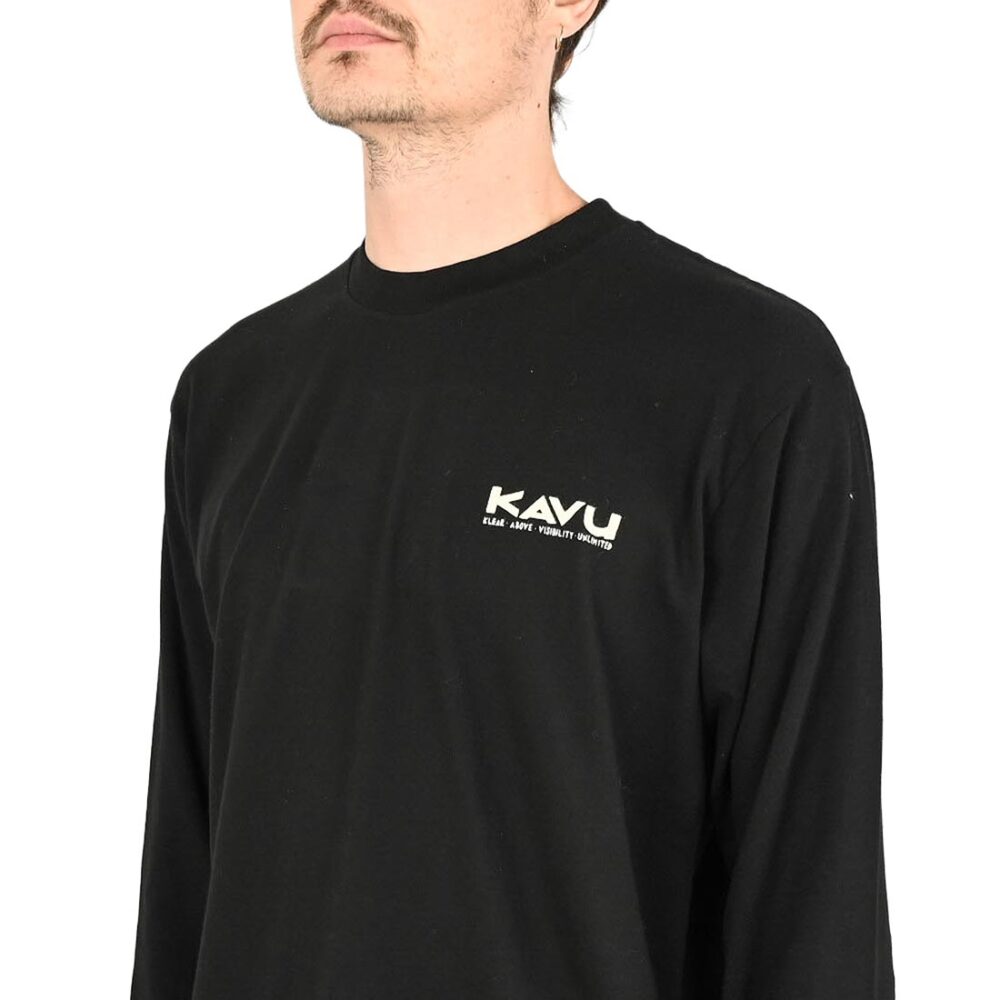 Kavu Etch Art L/S T-Shirt - Black