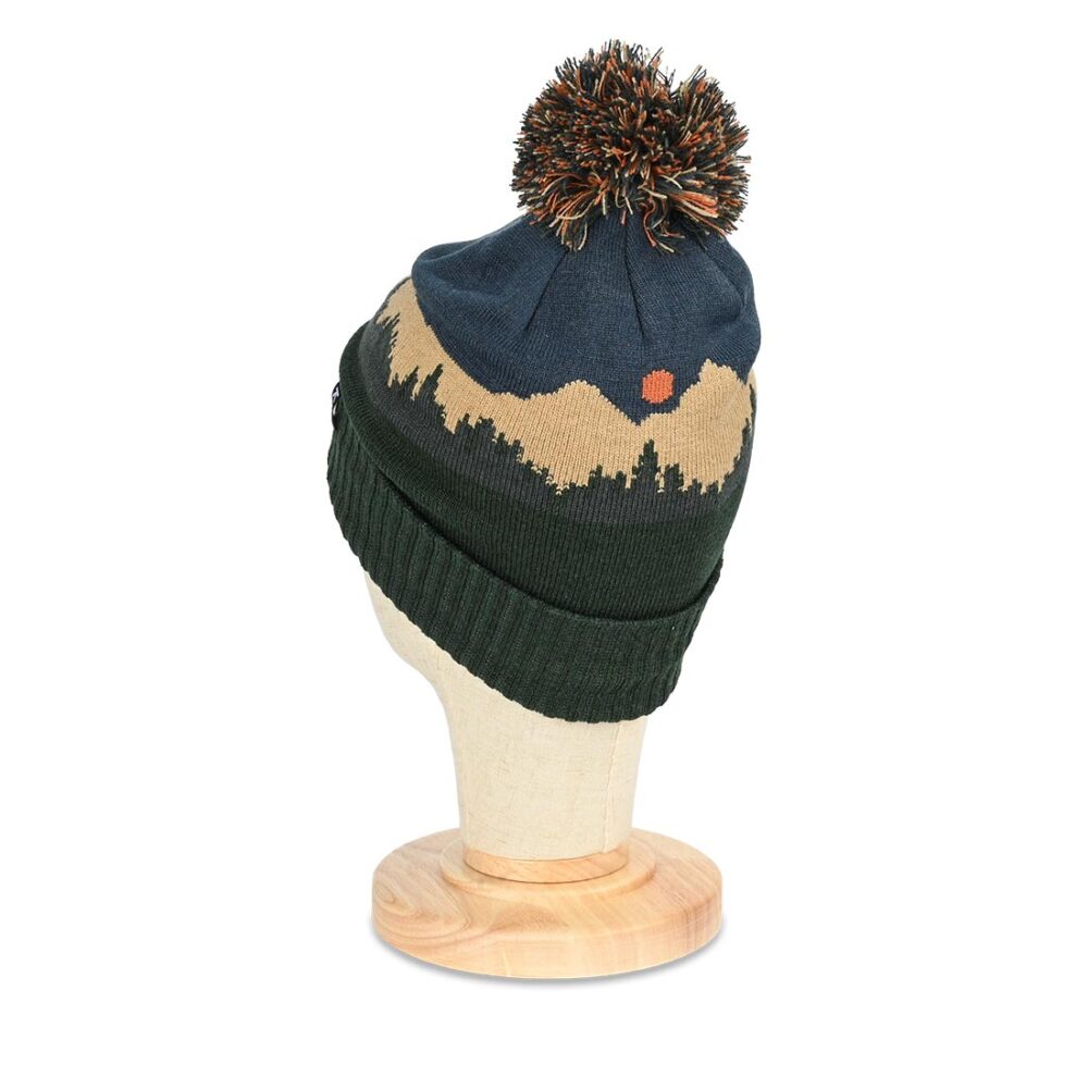 Kavu Herschel Pom Beanie Hat - Mountain Stripe