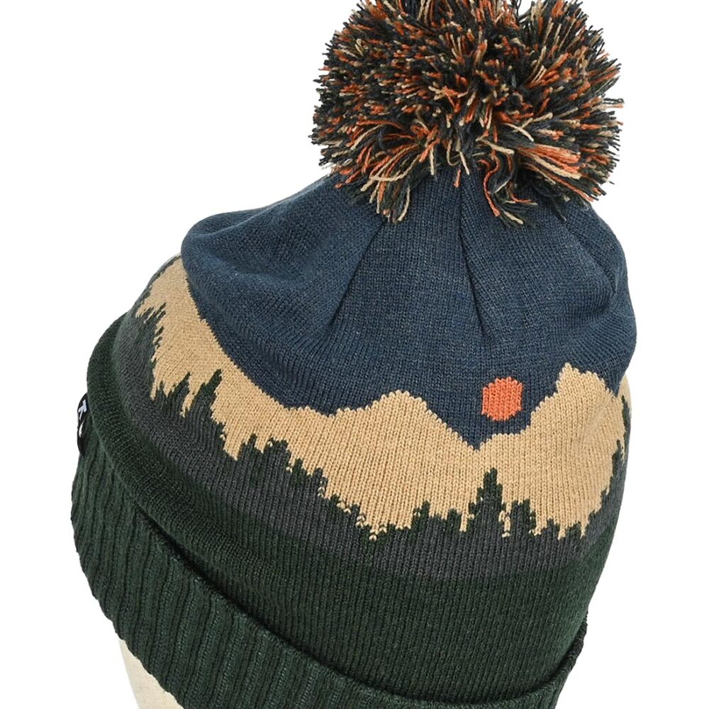 Kavu Herschel Pom Beanie Hat - Mountain Stripe