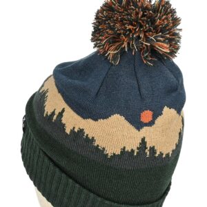 Kavu Herschel Pom Beanie Hat - Mountain Stripe