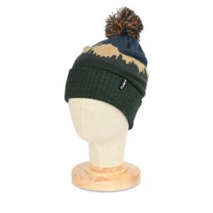 Kavu Herschel Pom Beanie Hat - Mountain Stripe