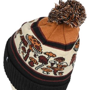 Kavu Herschel Pom Beanie Hat - Shroom Loom