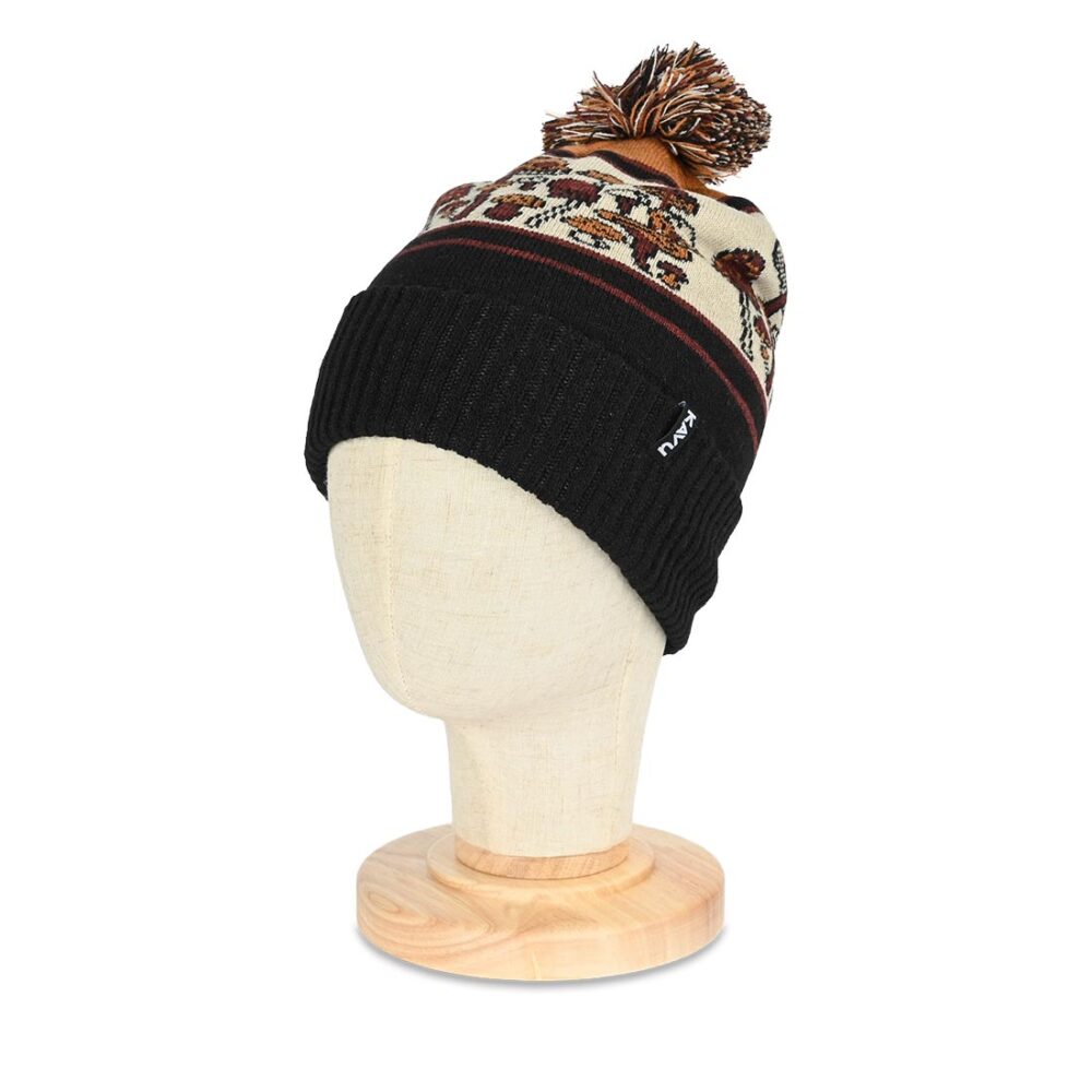 Kavu Herschel Pom Beanie Hat - Shroom Loom
