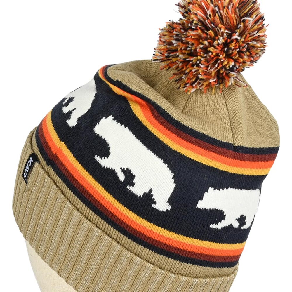 Kavu Herschel Pom Beanie Hat - Snow Bear