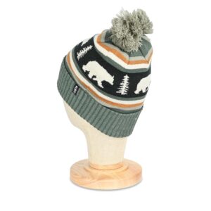 Kavu Herschel Pom Beanie Hat - Tree Bear