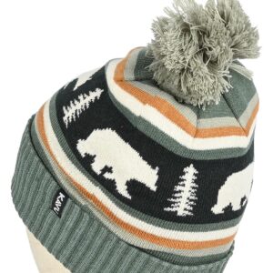 Kavu Herschel Pom Beanie Hat - Tree Bear