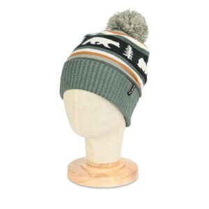 Kavu Herschel Pom Beanie Hat - Tree Bear