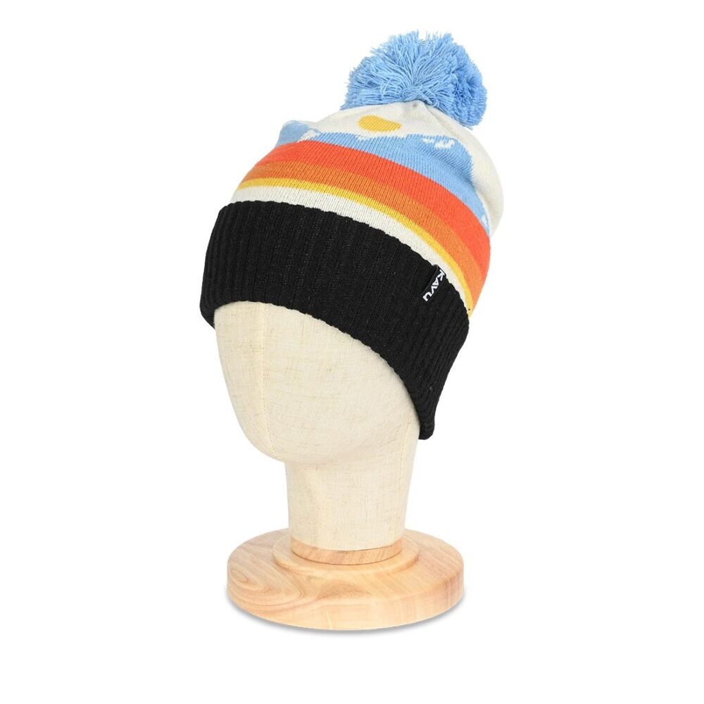 Kavu Herschel Pom Beanie Hat - Sunset Range