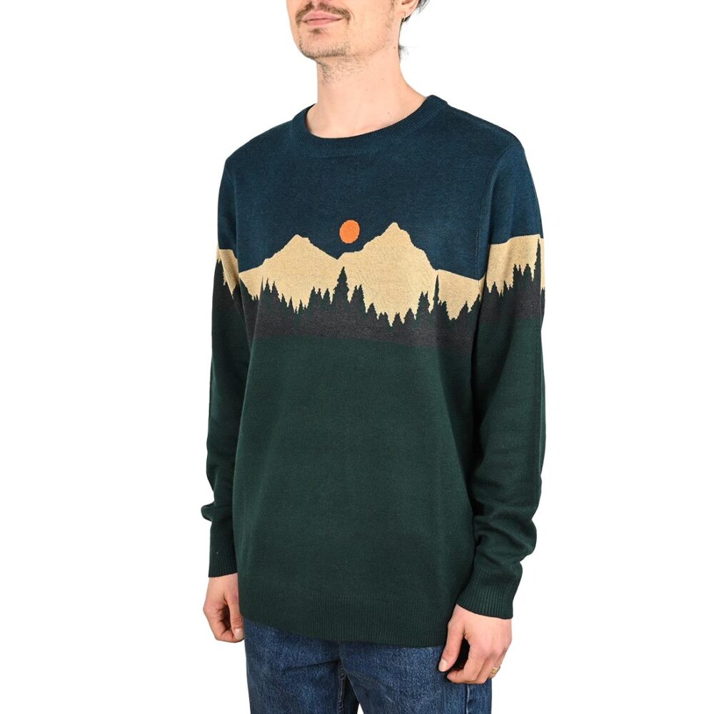 Kavu Highline Knitted Jumper - Mountain Stripe