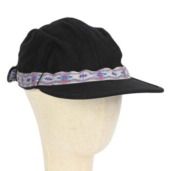 Kavu Organic Strapback Cap - Jet Black