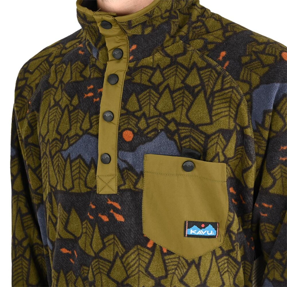 Kavu Teannaway Pullover Fleece - Sasquatch Night