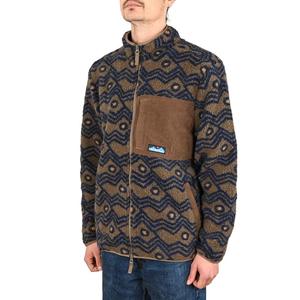 Quiksilver Shallow Water Zip-Up Fleece - Forest Heather