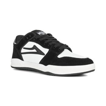Lakai Telford Low Top Skate Shoes - Black/White