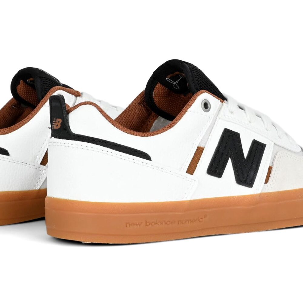 New Balance Numeric 306 Jamie Foy Skate Shoes - Sea Salt/Black