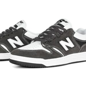 New Balance Numeric 480 Skate Shoes - Black Cement/White