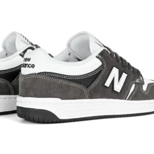 New Balance Numeric 480 Skate Shoes - Black Cement/White