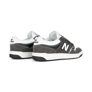 New Balance Numeric 480 Skate Shoes - Black Cement/White