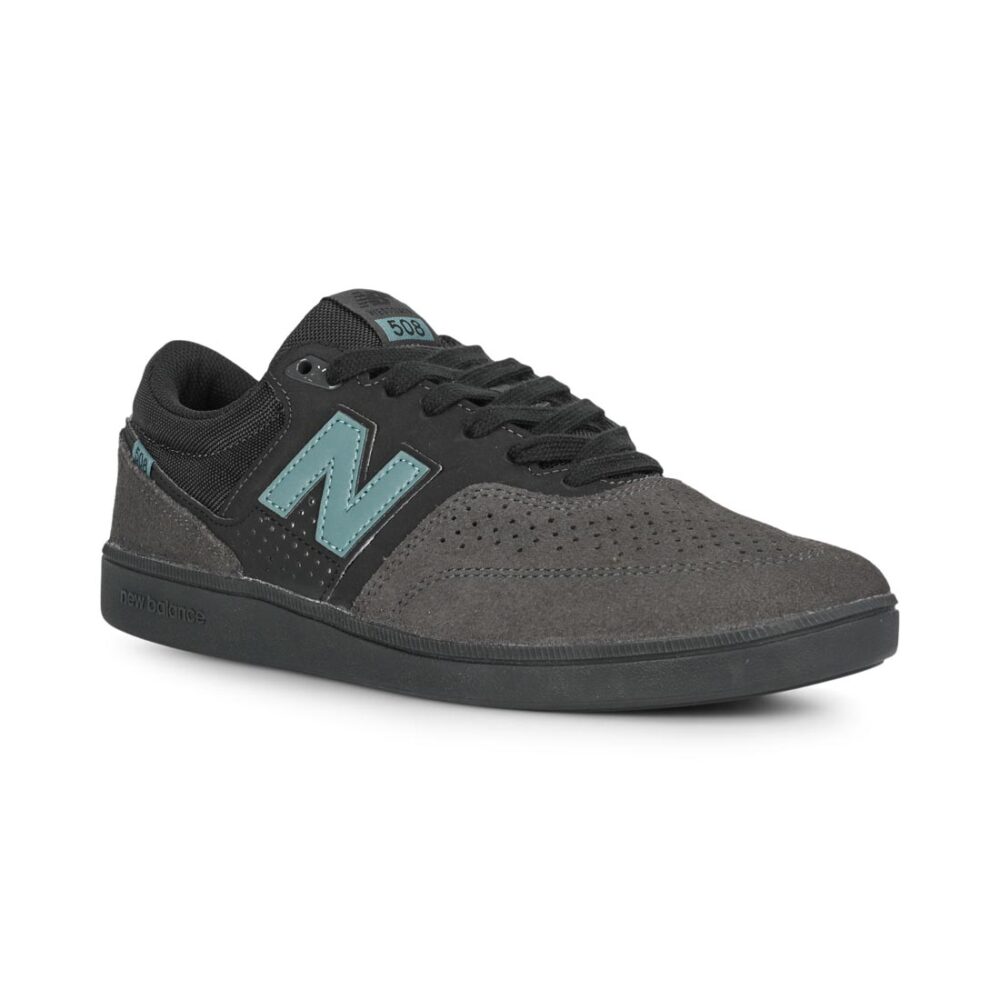 New Balance Numeric 508 Westgate Skate Shoes - Black Cement/New Spruce