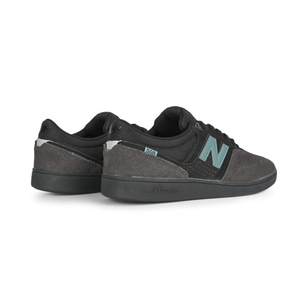 New Balance Numeric 508 Westgate Skate Shoes - Black Cement/New Spruce