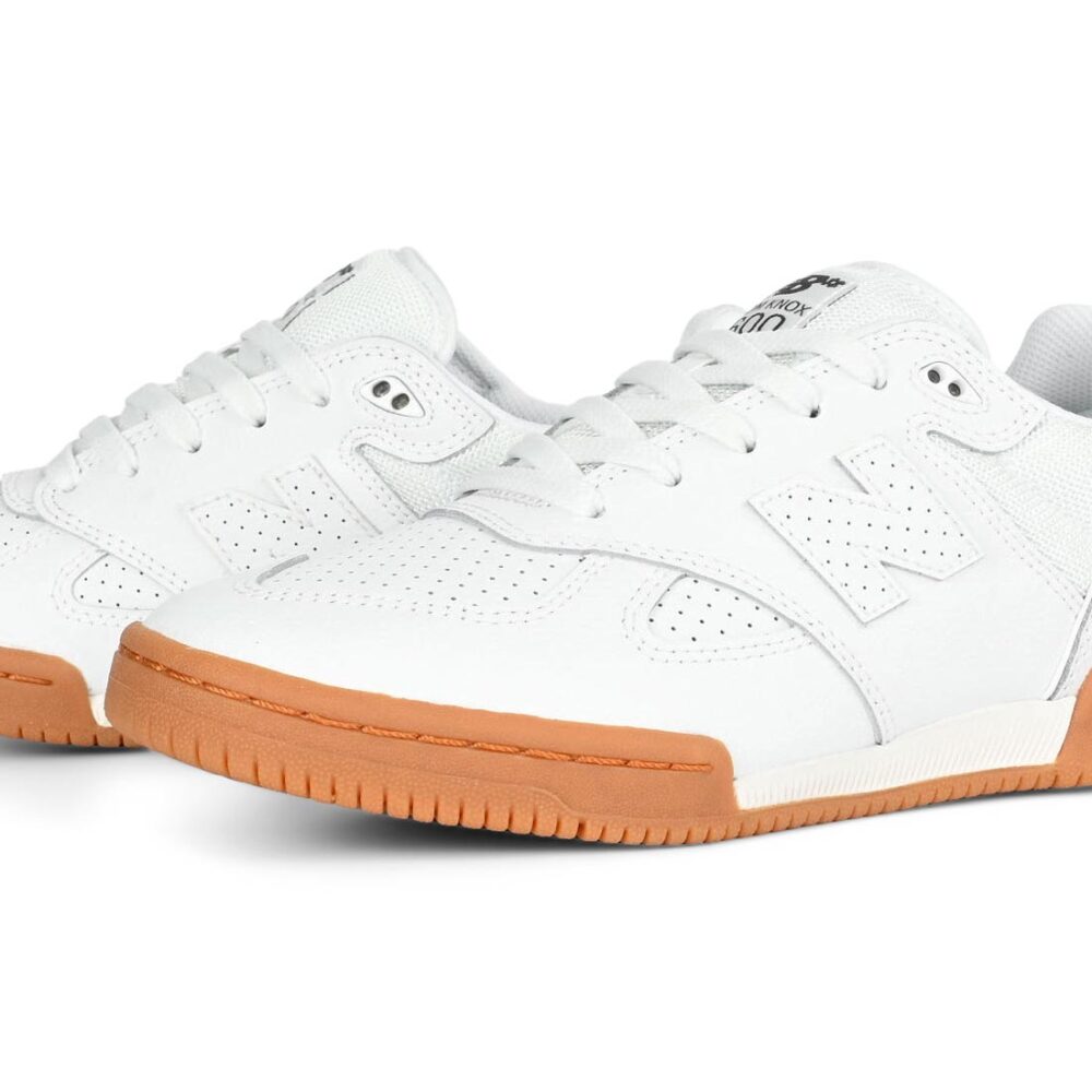 New Balance Numeric Tom Knox 600 Skate Shoes - White/White