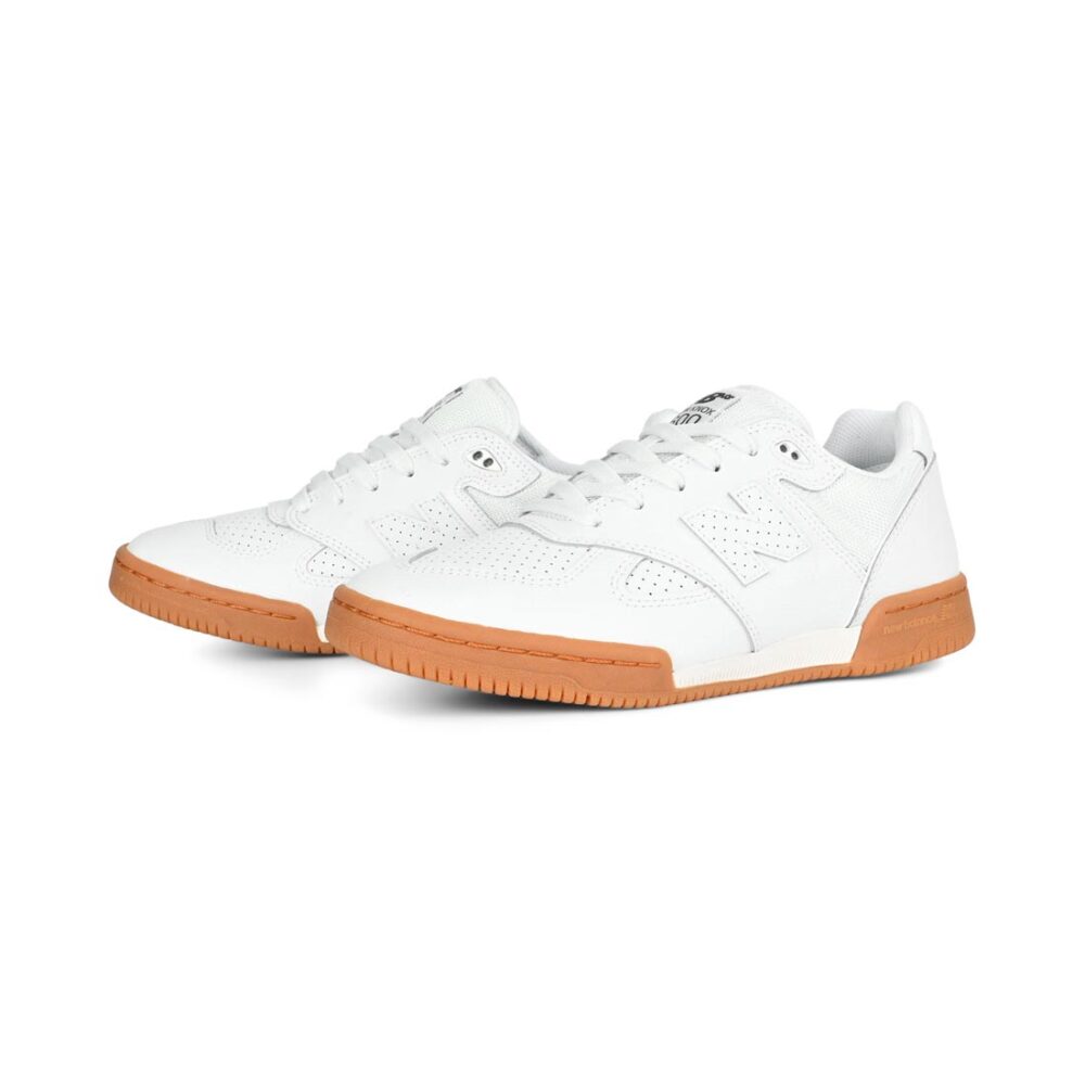 New Balance Numeric Tom Knox 600 Skate Shoes - White/White