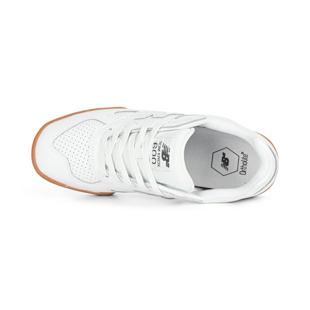 New Balance Numeric Tom Knox 600 Skate Shoes - White/White