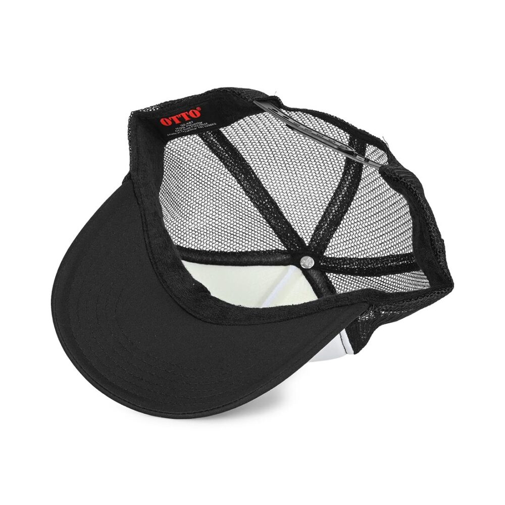 Powell Peralta Cross Bones Trucker Cap - Black/White