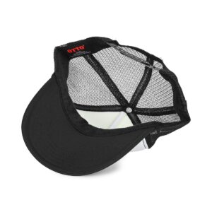 Powell Peralta Cross Bones Trucker Cap - Black/White