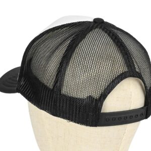 Powell Peralta Cross Bones Trucker Cap - Black/White