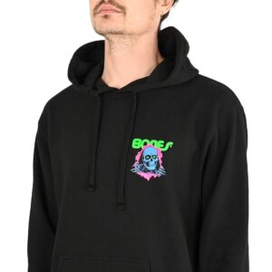 Powell Peralta Ripper Pullover Hoodie - Black/Blacklight