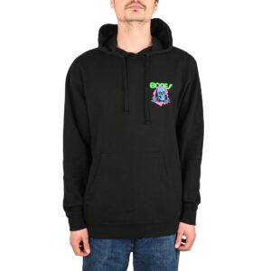 Powell Peralta Ripper Pullover Hoodie - Black/Blacklight