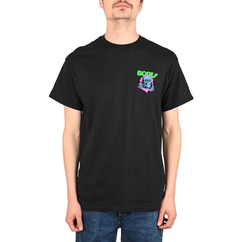 Powell Peralta Ripper S/S T-Shirt - Blacklight Black