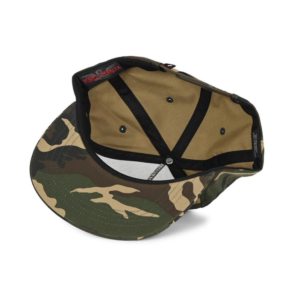 Powell Peralta Ripper Snapback Cap - Camo