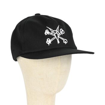 Powell Peralta Vato Rat Snapback Cap - Black
