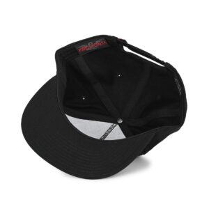 Powell Peralta Winged Ripper Snapback Cap - Black