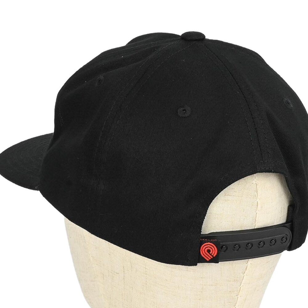 Powell Peralta Winged Ripper Snapback Cap - Black